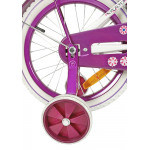 Detský bicykel 16 Mexller Sisi Bielo-fialový